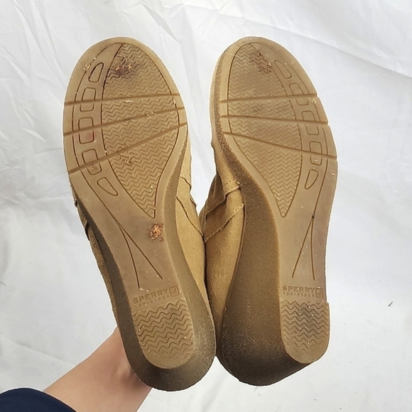 Sperry Sand Harper Kara‎ Leather Wedge Boot - Picture 6 of 8